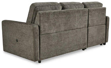 Load image into Gallery viewer, Kerle Charcoal 2-Piece Sectional with Pop Up Bed
