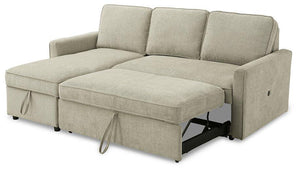 Kerle Fog 2-Piece Sectional with Pop Up Bed