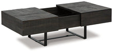 Load image into Gallery viewer, Kevmart Grayish Brown/Black Coffee Table
