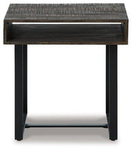 Load image into Gallery viewer, Kevmart Grayish Brown/Black End Table
