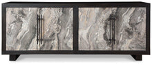 Load image into Gallery viewer, Lakenwood Black/Gray/Ivory Accent Cabinet
