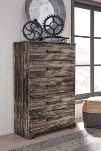 Lynnton Dark Brown Chest of Drawers