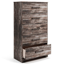Load image into Gallery viewer, Lynnton Dark Brown Chest of Drawers

