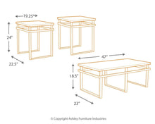 Load image into Gallery viewer, Laney - Occasional Table Set (3/cn)
