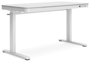 Lynxtyn - Adjustable Height Desk With Drawer