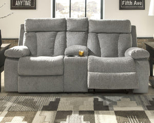 Mitchiner - Dbl Rec Loveseat W/console