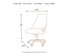 Load image into Gallery viewer, Office - Home Office Swivel Desk Chair
