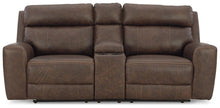 Load image into Gallery viewer, Roman Power Reclining Loveseat with Console
