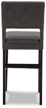 Load image into Gallery viewer, Leektree Gray/Brown Bar Height Bar Stool
