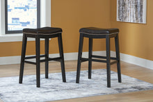Load image into Gallery viewer, Lemante Dark Brown Bar Height Bar Stool (Set of 2)
