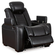 Load image into Gallery viewer, Party Time Midnight Power Reclining Sofa and Loveseat with Power Recliner
