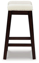 Load image into Gallery viewer, Lemante Ivory/Brown Counter Height Bar Stool (Set of 2)
