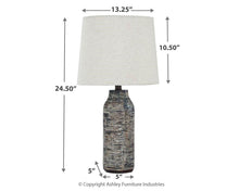Load image into Gallery viewer, Mahima - Paper Table Lamp (2/cn)
