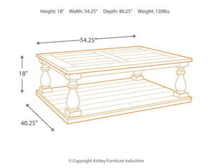 Mallacar - Rectangular Cocktail Table