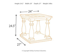 Load image into Gallery viewer, Mallacar - Rectangular End Table

