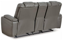 Load image into Gallery viewer, Mancin Reclining Loveseat with Console
