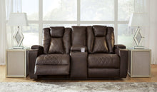 Load image into Gallery viewer, Mancin Reclining Loveseat with Console
