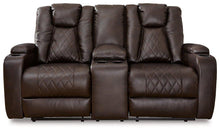 Load image into Gallery viewer, Mancin Reclining Loveseat with Console
