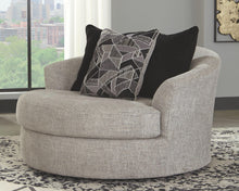 Load image into Gallery viewer, Megginson - Oversized Round Swivel Chair
