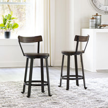 Load image into Gallery viewer, Melenski - Swivel Barstool (2/cn)
