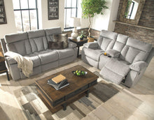 Load image into Gallery viewer, Mitchiner - Dbl Rec Loveseat W/console
