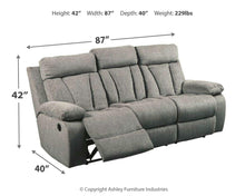 Load image into Gallery viewer, Mitchiner - Rec Sofa W/drop Down Table

