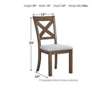 Load image into Gallery viewer, Moriville - Dining Uph Side Chair (2/cn)
