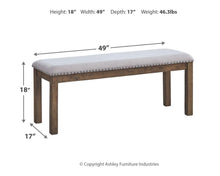 Load image into Gallery viewer, Moriville - Upholstered Bench
