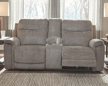 Load image into Gallery viewer, Mouttrie - Pwr Rec Loveseat/con/adj Hdrst
