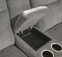 Load image into Gallery viewer, Mouttrie - Pwr Rec Loveseat/con/adj Hdrst
