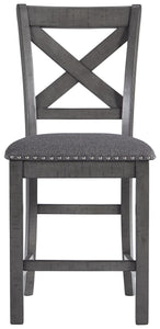 Myshanna - Upholstered Barstool (2/cn)