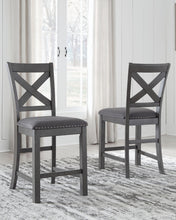 Load image into Gallery viewer, Myshanna - Upholstered Barstool (2/cn)
