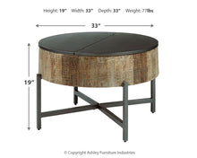 Load image into Gallery viewer, Nashbryn - Round Cocktail Table

