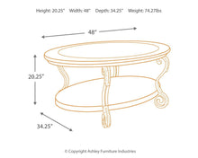 Load image into Gallery viewer, Nestor - Oval Cocktail Table
