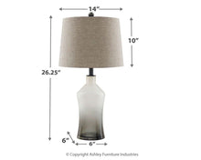 Load image into Gallery viewer, Nollie - Glass Table Lamp (2/cn)
