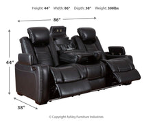 Load image into Gallery viewer, Party - Pwr Rec Sofa With Adj Headrest
