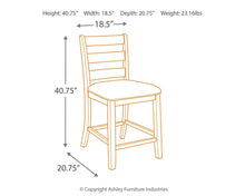 Load image into Gallery viewer, Rokane - Upholstered Barstool (2/cn)
