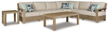 Load image into Gallery viewer, Silo Point 4-Piece Outdoor Sectional with Coffee and End Table
