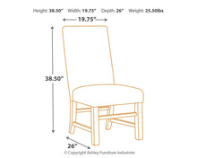 Load image into Gallery viewer, Sommerford - Dining Uph Side Chair (2/cn)
