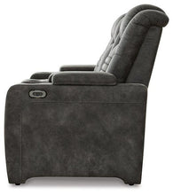 Load image into Gallery viewer, Soundcheck Storm Power Reclining Loveseat with Console
