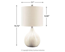 Load image into Gallery viewer, Rainermen - Ceramic Table Lamp (1/cn)
