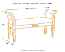 Load image into Gallery viewer, Realyn - Accent Bench
