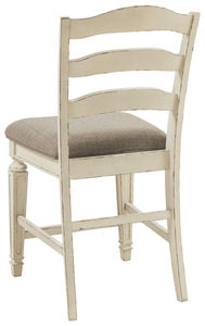 Realyn - Upholstered Barstool (2/cn)