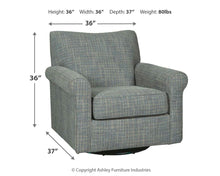 Load image into Gallery viewer, Renley - Swivel Glider Accent Chair
