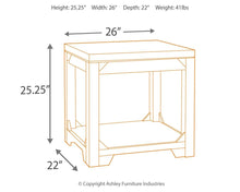 Load image into Gallery viewer, Rogness - Rectangular End Table
