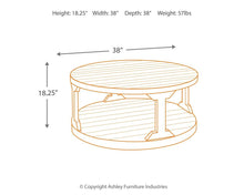 Load image into Gallery viewer, Rogness - Round Cocktail Table

