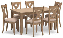 Load image into Gallery viewer, Sanbriar Dining Table and Chairs (Set of 7)
