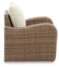 Load image into Gallery viewer, Sandy Bloom Lounge Chair with Cushion
