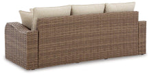 Load image into Gallery viewer, Sandy Bloom Outdoor Sofa with Cushion
