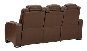 The Man-den - Pwr Rec Sofa With Adj Headrest